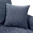 Causeuse traditionnelle en chenille avec coussins multiples