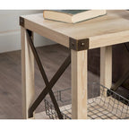 Ensemble de 3 tables basses et tables d'appoint