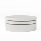 Petite table basse ovale pivotante Mod
