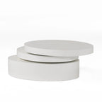 Petite table basse ovale pivotante Mod