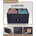 Petite commode six tiroirs - étagère décorative en bois style ferme