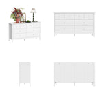 Commode de luxe multi-tiroirs en MDF : Solution de rangement moderne pour la maison