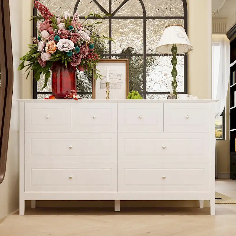Commode de luxe multi-tiroirs en MDF : Solution de rangement moderne pour la maison