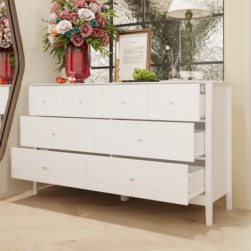 Commode de luxe multi-tiroirs en MDF : Solution de rangement moderne pour la maison