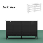 Commode de luxe multi-tiroirs en MDF : Solution de rangement moderne pour la maison