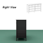 Commode de luxe multi-tiroirs en MDF : Solution de rangement moderne pour la maison