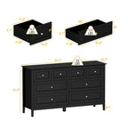 Commode de luxe multi-tiroirs en MDF : Solution de rangement moderne pour la maison