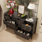 Commode de luxe multi-tiroirs en MDF : Solution de rangement moderne pour la maison
