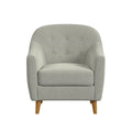 Fauteuil d'appoint capitonné