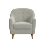 Fauteuil d'appoint capitonné