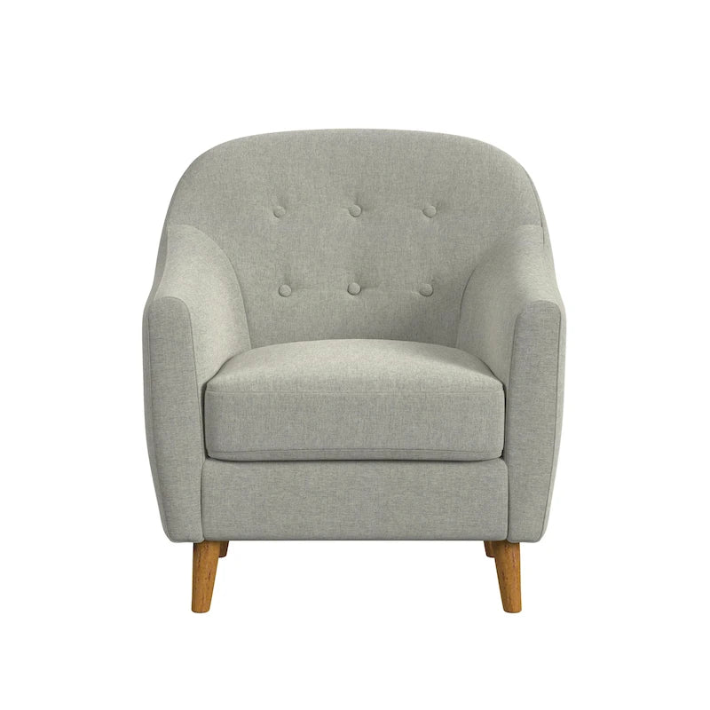 Fauteuil d'appoint capitonné