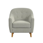 Fauteuil d'appoint capitonné