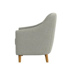 Fauteuil d'appoint capitonné