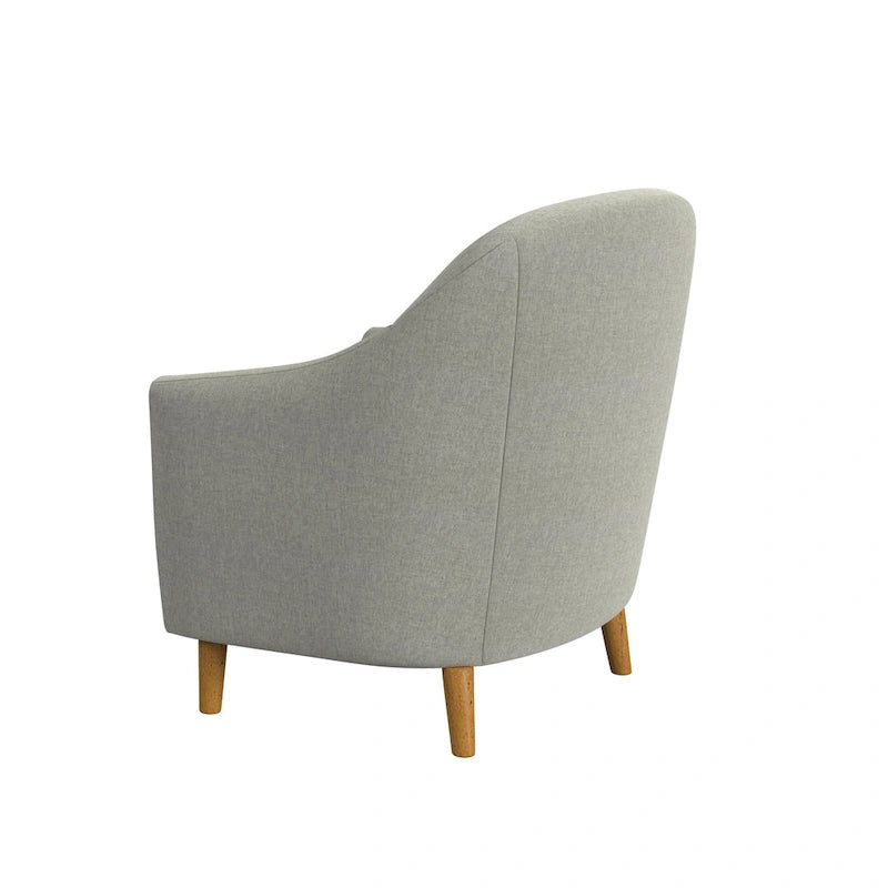 Fauteuil d'appoint capitonné