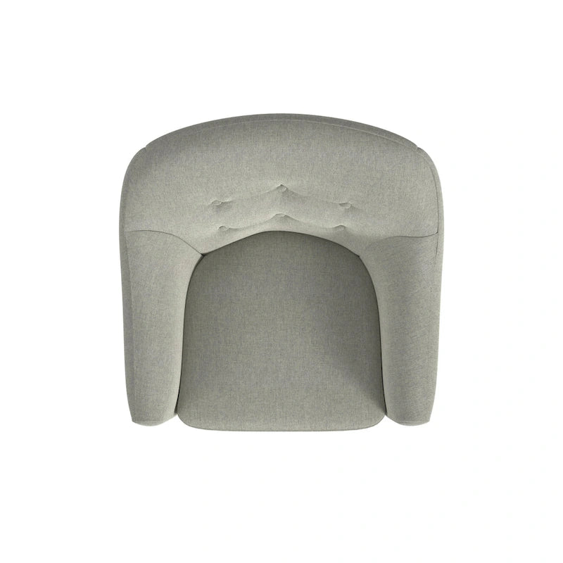 Fauteuil d'appoint capitonné
