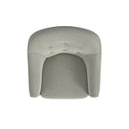 Fauteuil d'appoint capitonné