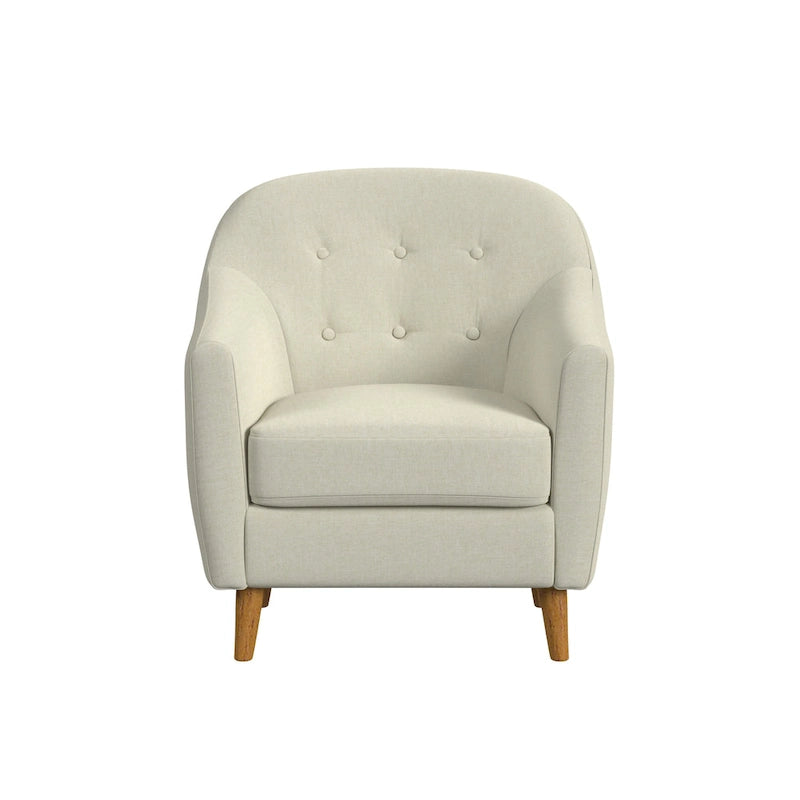 Fauteuil d'appoint capitonné