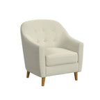 Fauteuil d'appoint capitonné