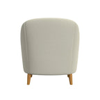 Fauteuil d'appoint capitonné