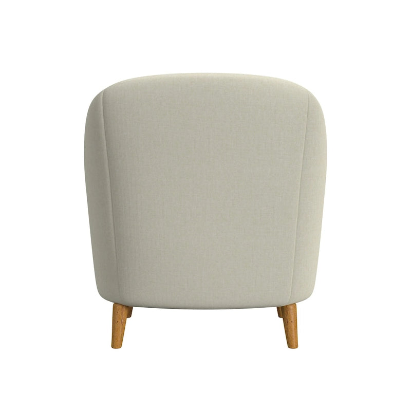 Fauteuil d'appoint capitonné