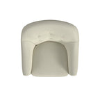 Fauteuil d'appoint capitonné