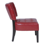 Fauteuil capitonné surdimensionné