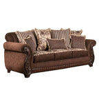 Canapé fauteuil roulant capitonné traditionnel