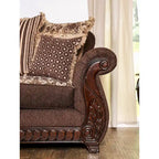Canapé fauteuil roulant capitonné traditionnel