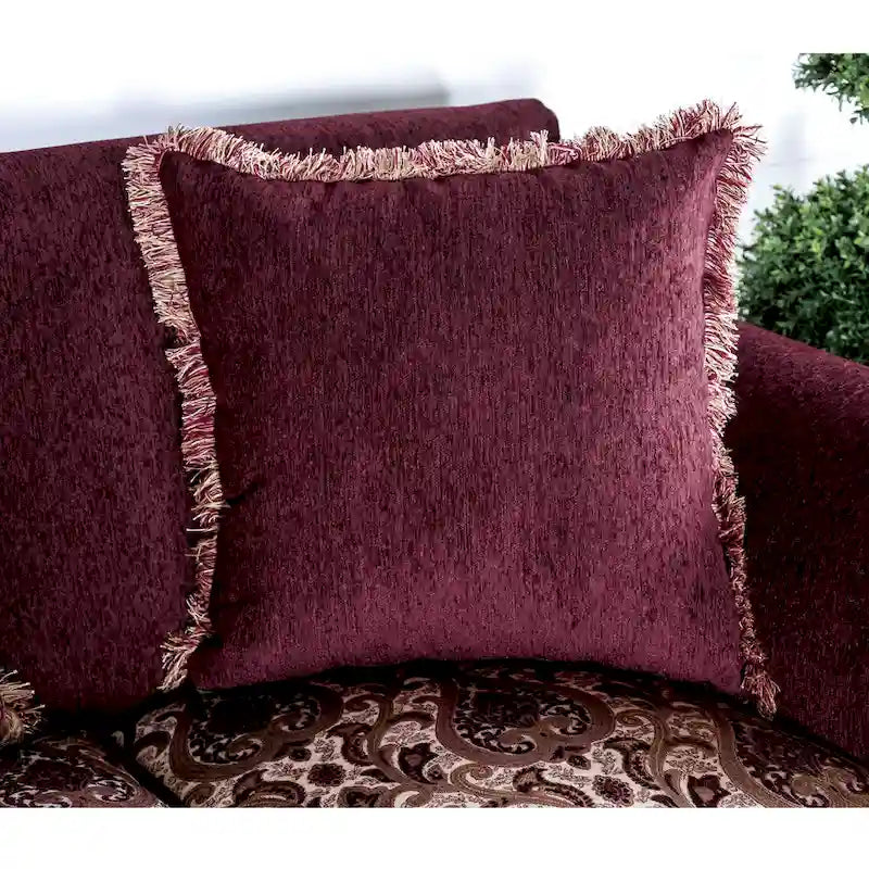 Canapé fauteuil roulant capitonné traditionnel
