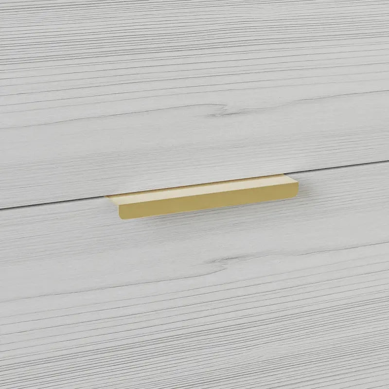 Table de chevet en bois contemporaine à 2 tiroirs