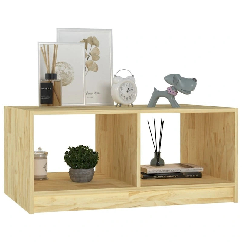 Table basse en pin massif 29.5x13.2 Table d'appoint canapé Plusieurs coloris - 29.5 x 19.7 x 13.2