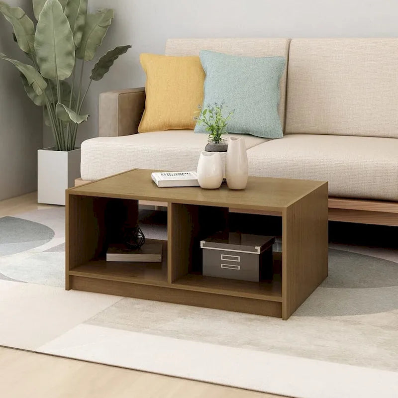 Table basse en pin massif 29.5x13.2 Table d'appoint canapé Plusieurs coloris - 29.5 x 19.7 x 13.2