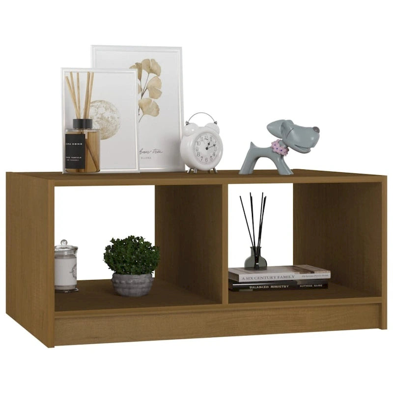 Table basse en pin massif 29.5x13.2 Table d'appoint canapé Plusieurs coloris - 29.5 x 19.7 x 13.2