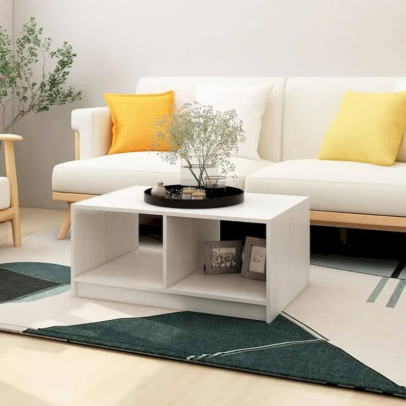 Table basse en pin massif 29.5x13.2 Table d'appoint canapé Plusieurs coloris - 29.5 x 19.7 x 13.2