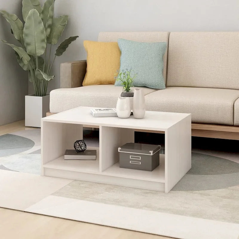 Table basse en pin massif 29.5x13.2 Table d'appoint canapé Plusieurs coloris - 29.5 x 19.7 x 13.2