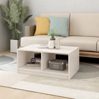 Table basse en pin massif 29.5x13.2 Table d'appoint canapé Plusieurs coloris - 29.5 x 19.7 x 13.2