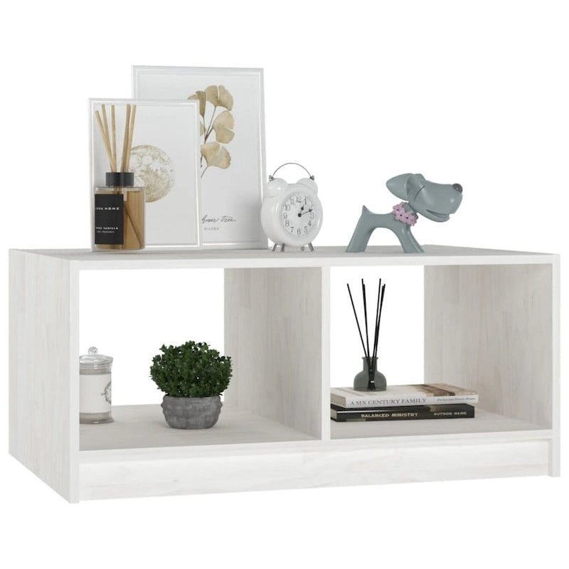 Table basse en pin massif 29.5x13.2 Table d'appoint canapé Plusieurs coloris - 29.5 x 19.7 x 13.2