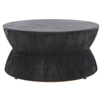 Table Basse Ronde Moderne Contemporaine. - 30 L x 30 P x 14 H - 30Lx30Px14H
