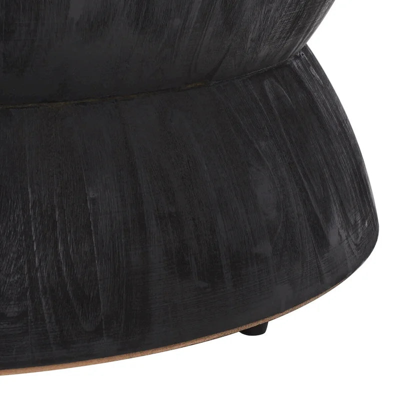 Table Basse Ronde Moderne Contemporaine. - 30 L x 30 P x 14 H - 30Lx30Px14H