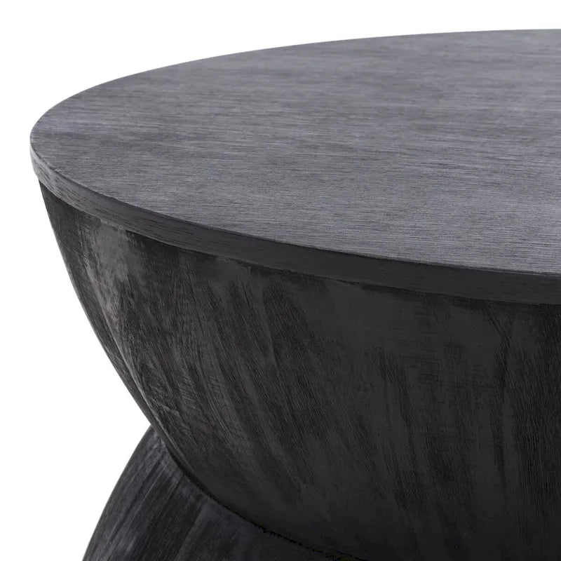 Table Basse Ronde Moderne Contemporaine. - 30 L x 30 P x 14 H - 30Lx30Px14H