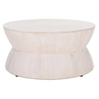 Table Basse Ronde Moderne Contemporaine. - 30 L x 30 P x 14 H - 30Lx30Px14H