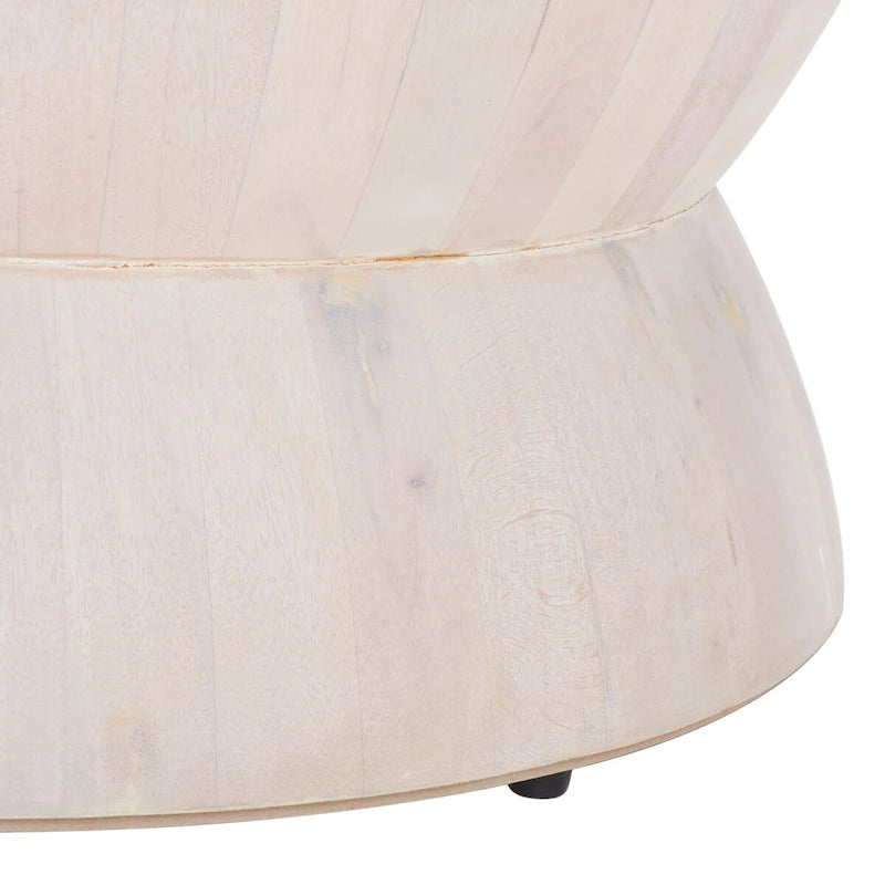 Table Basse Ronde Moderne Contemporaine. - 30 L x 30 P x 14 H - 30Lx30Px14H