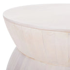 Table Basse Ronde Moderne Contemporaine. - 30 L x 30 P x 14 H - 30Lx30Px14H