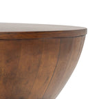 Table Basse Ronde Moderne Contemporaine. - 30 L x 30 P x 14 H - 30Lx30Px14H
