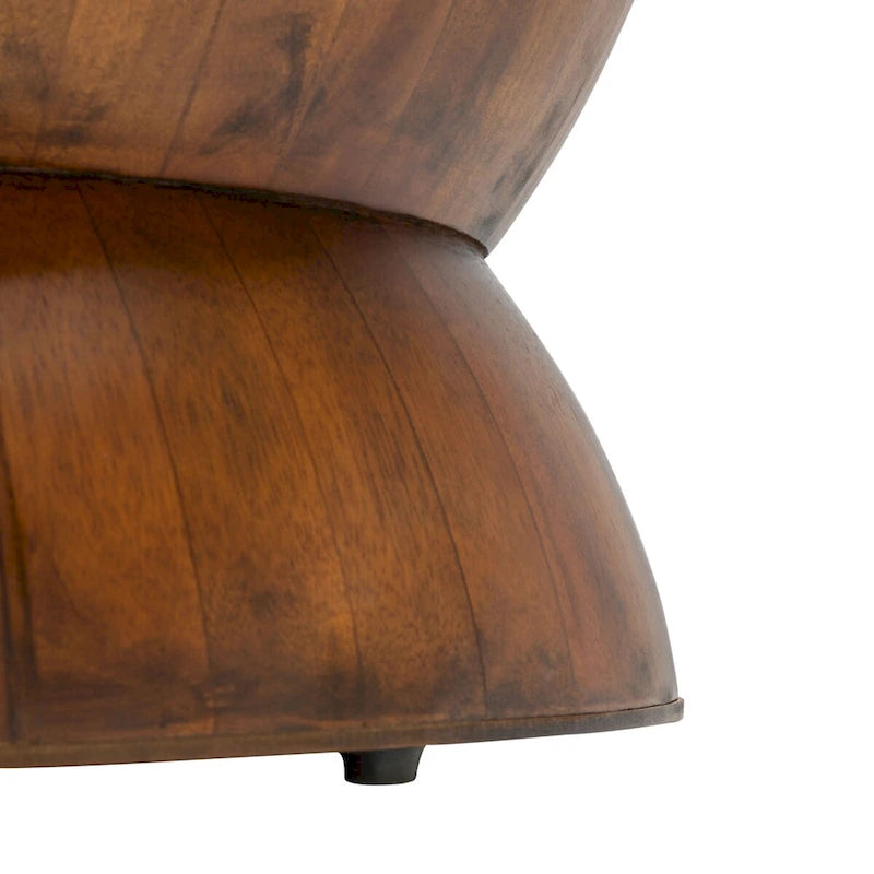 Table Basse Ronde Moderne Contemporaine. - 30 L x 30 P x 14 H - 30Lx30Px14H