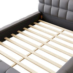 Cadre de lit plateforme Queen Size avec tissu épais
