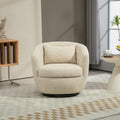 Fauteuil pivotant cylindrique moderne avec rangement