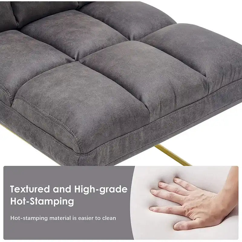 Fauteuil d'appoint avec pouf, canapé-lit, 4013
