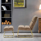 Fauteuil d'appoint avec pouf, canapé-lit, 4013