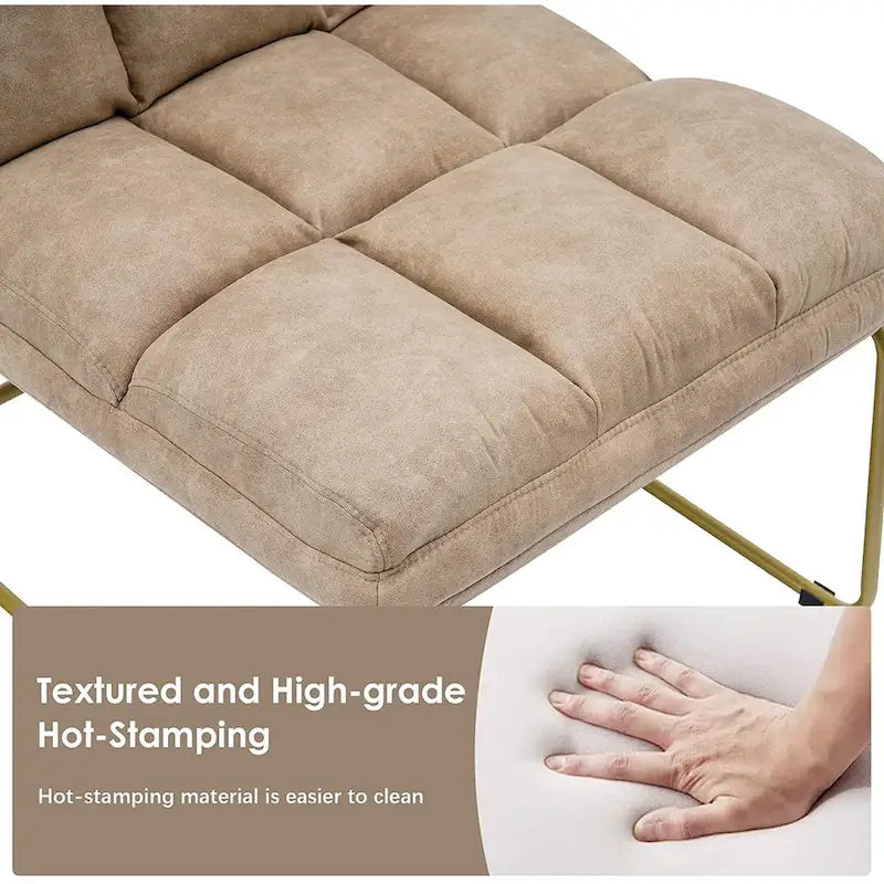 Fauteuil d'appoint avec pouf, canapé-lit, 4013